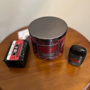 Stranger Things Candle and Accessories Set